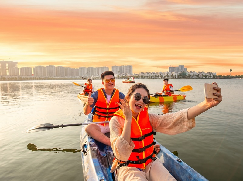 Chèo thuyền Kayak giải trí mới