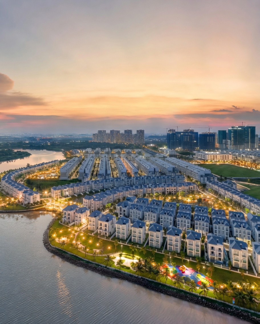 Toàn cảnh đại đô thị Vinhomes Grand Park nhìn từ trên cao năm 2026