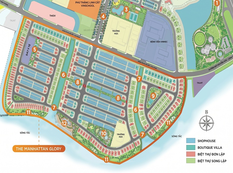 mặt bằng Vinhomes Grand Park