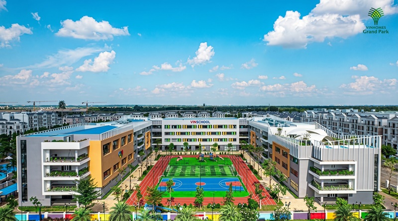 Tiện ích Vinschools tại Vinhomes Grand Park