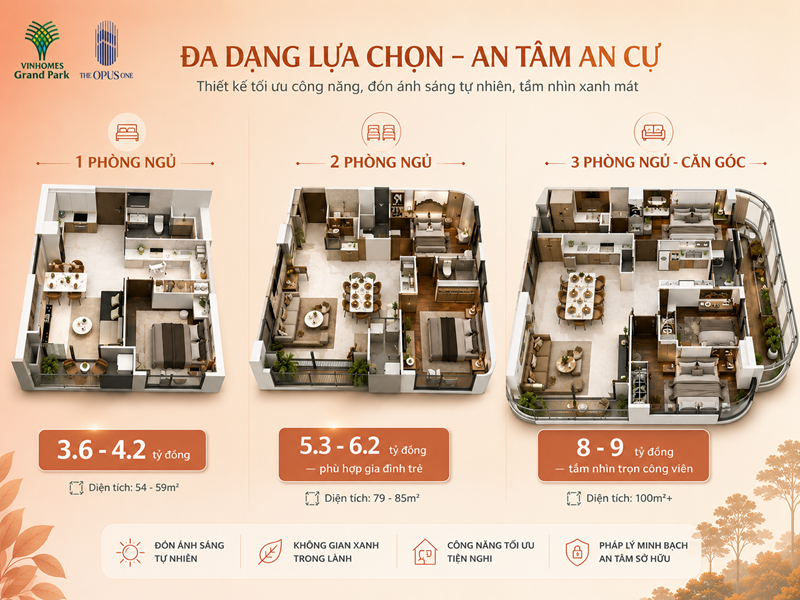 Chuyển nhượng căn hộ The Opus One