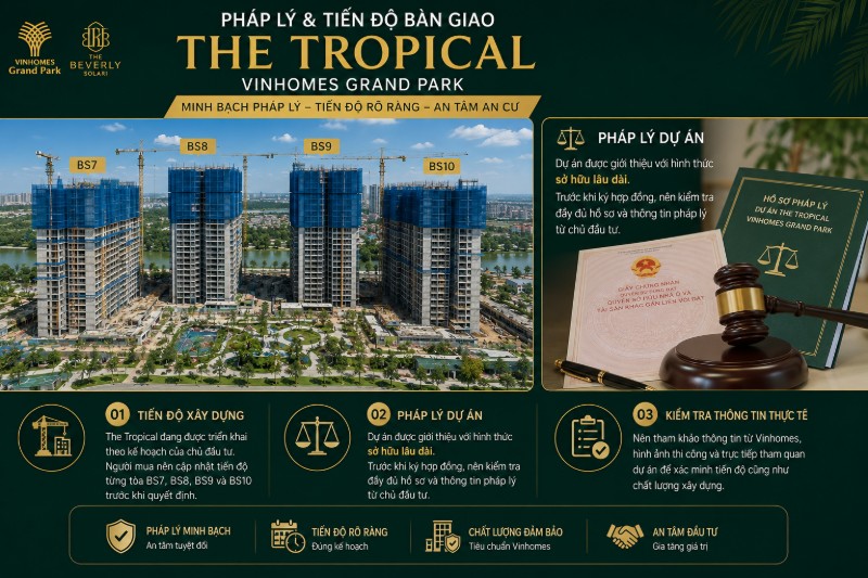 Pháp lý và tiếng độ bàn giao